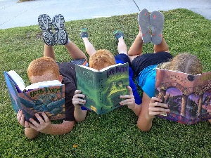 Children Reading.